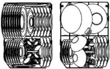 Caple Di453 - LOADING THE LOWER BASKET - 1