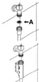 Caple Di453 - CONNECTING TO THE WATER SUPPLY - 1