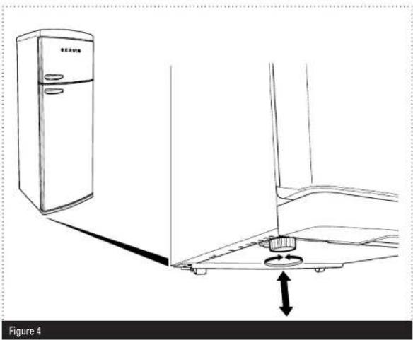 SERVIS T60170B - ADJUSTING THE FEET > - 1