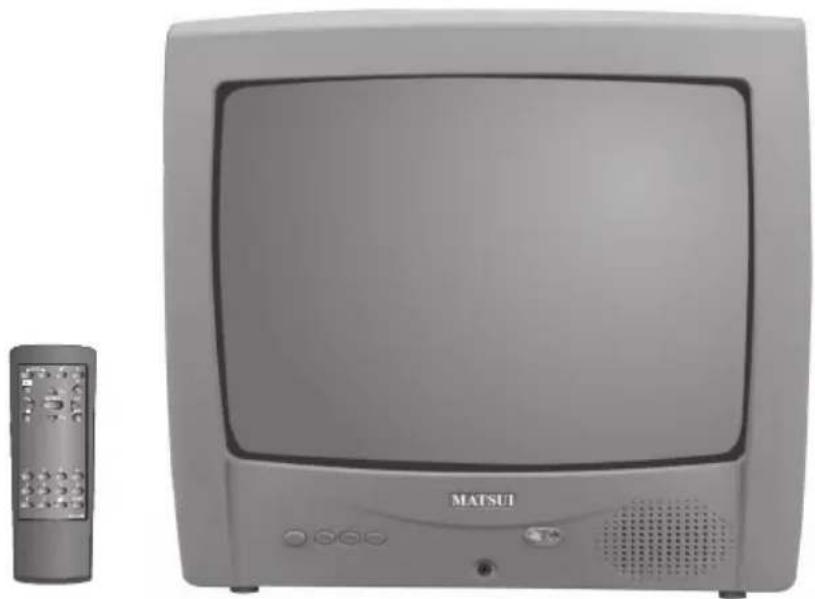 MATSUI 1411R - REMOTE CONTROL COLOUR TELEVISION - 1