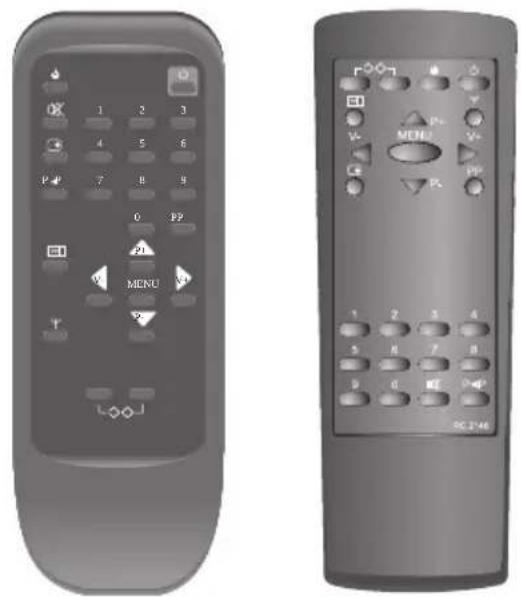 MATSUI 1411R - Tuning the TV stations - 1