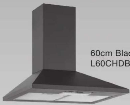 60cm Black L60CHDB