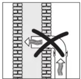 Diagram showing a crossed-out barrier mechanism with directional arrows and a cross symbol indicating force or movement.