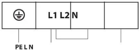 L1 L2 N PE L N