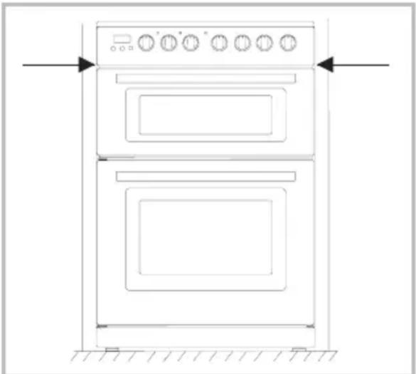 NORDMENDE CTEC60WH - INSTALLATION OF COOKER - 1