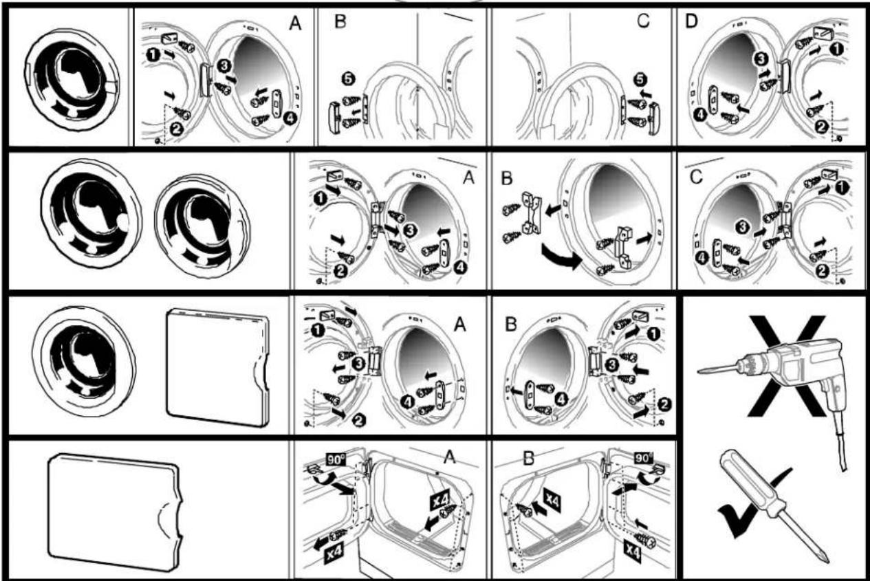 Technical diagram illustrating a 12-step assembly process for a device, showing steps from raw material to final product with labeled components and directional arrows.