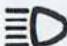 SAAB 900 (1982) - Charge Warning Light - 1