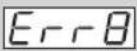Logik L612WD12 - Error Code - 8