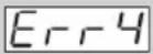 Logik L612WD12 - Error Code - 4