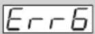 Logik L612WD12 - Error Code - 6