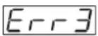 Logik L612WD12 - Error Code - 3