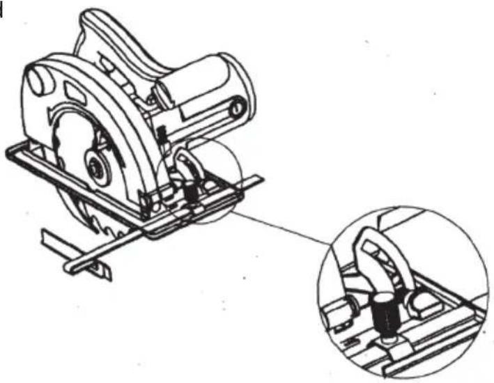 Cotech M1Y-140-900A - Adjustment of saw angle - 2
