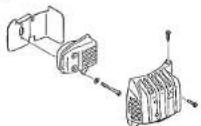 Tanaka TCH 22EBP2 - Cleaning the muffler (Fig. 16) - 1