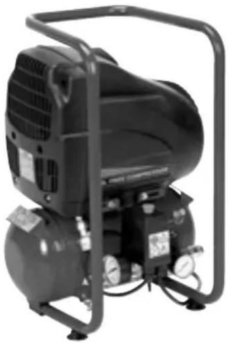 Draper 110V 6L - 6L 110V Oil Free Compressor - 1