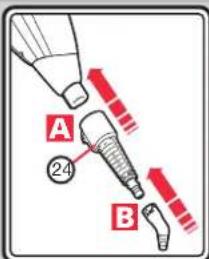 A 24 B