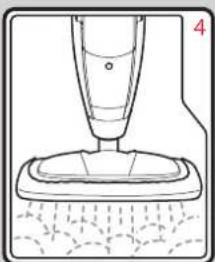 MORPHY RICHARDS 720023 - Using in upright steam cleaning mode - 7