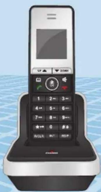 Steren TEL-2490 - Sistema doble de teléfono alámbrico e inalámbrico - 2
