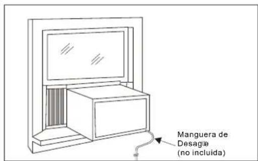 Manguera de Desagie (no incluida)
