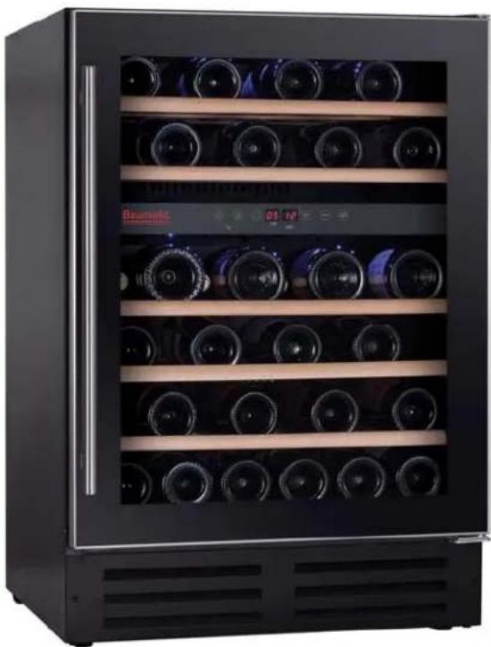 BAUMATIC BWC605SS - cm 46 Bottle dual cabinet temperature wine cabinet - 1