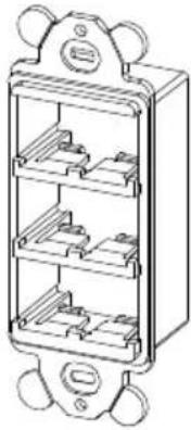 Panduit CF1064WHY - 3