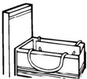 WHIRLPOOL TC8700X - Before installing a new bag, be sure: - 1