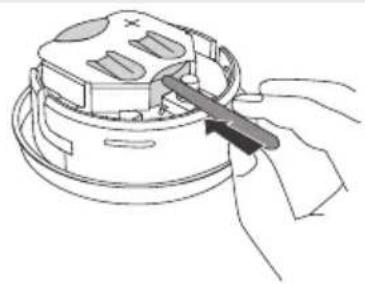 GORENJE GIS78XC - Replacing the battery - 2