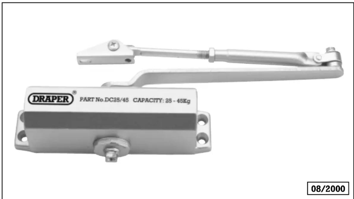DRAPER® PART No.DC25/45 CAPACITY: 25 - 45Kg 08/2000