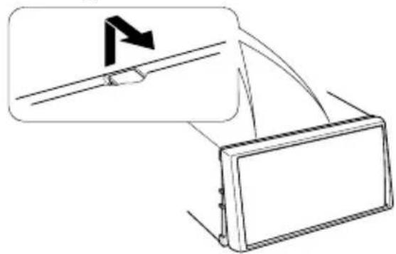 KENWOOD DDX35 - Removing the Trim Plate (DDX4023BT/DDX4053BT/DDX3023/DDX3053/DDX42BT/DDX35 only) - 3