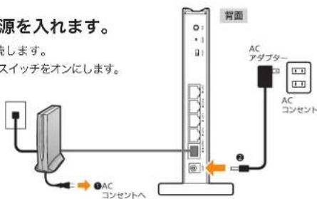Elecom WRC-2533GHBK2-T - 終端装置と本製品の電源を入れます。 - 1