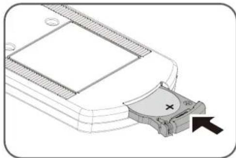 CANON X420 - Inserting the Remote Control Batteries - 3