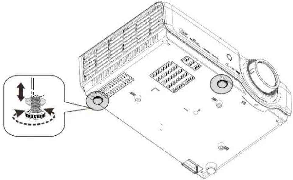 Technical diagram of a device with labeled components and directional arrows indicating assembly or operation.