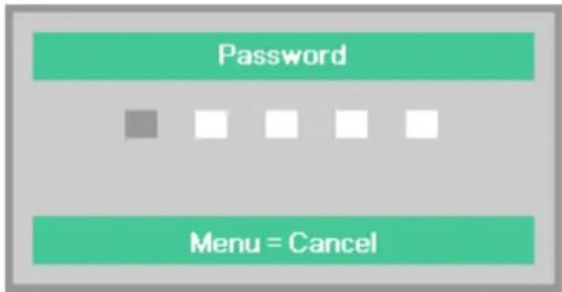 CANON X420 - The password confirm menu appears when user presses the power-on key in case the Security Lock is enabled. Enter the password in the order you set it at step 5. In case you forget the password, please contact the Canon Customer Support Center. - 1