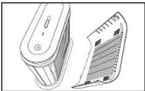 HOMEDICS AF-10 - To Install Optional Odor Reducing Pre-Filter - 3