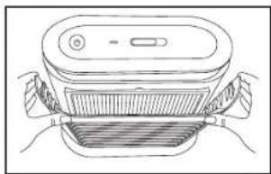 HOMEDICS AF-10 - Turning the Unit On - 1