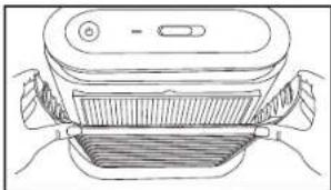 HOMEDICS AF-10 - Para instalar el prefiltro opcional reductor de olores - 2