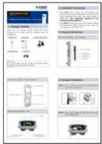Product catalog page for a car with various automotive parts and accessories, including images and labels in Chinese.