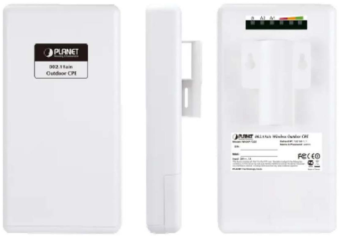 PLANET 8002.18a/n Outdoor CPE PLANET Hi2.1A/s Wireless Outdoor CPE Model: WiMAP 7.03 Site: ____ Name: Stand: 260m, L4 CE: 100% PLANET Technology Hub: Exhibit No.: 100%