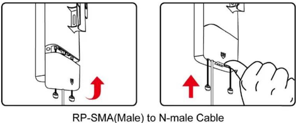 RP-SMA(Male) to N-male Cable
