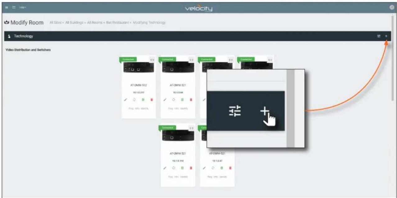 velocity Modify Room All Sites > All Buildings > All Rooms > Bar/Restaurant > Modifying Technology Technology Video Distribution and Switchers AT-OMNI-S12 10.1.0.317 Prop info: 645 AT-OMNI-S21 10.1.0.84 Prop info: 645 AT-OMNI-S21 10.1.0.310 Prop info: 645 AT-OMNI-S21 10.1.0.87 Prop info: 645