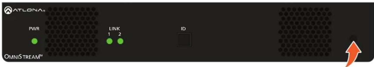ATLONA® PWR LINK 1 2 ID OMNISTREAM™