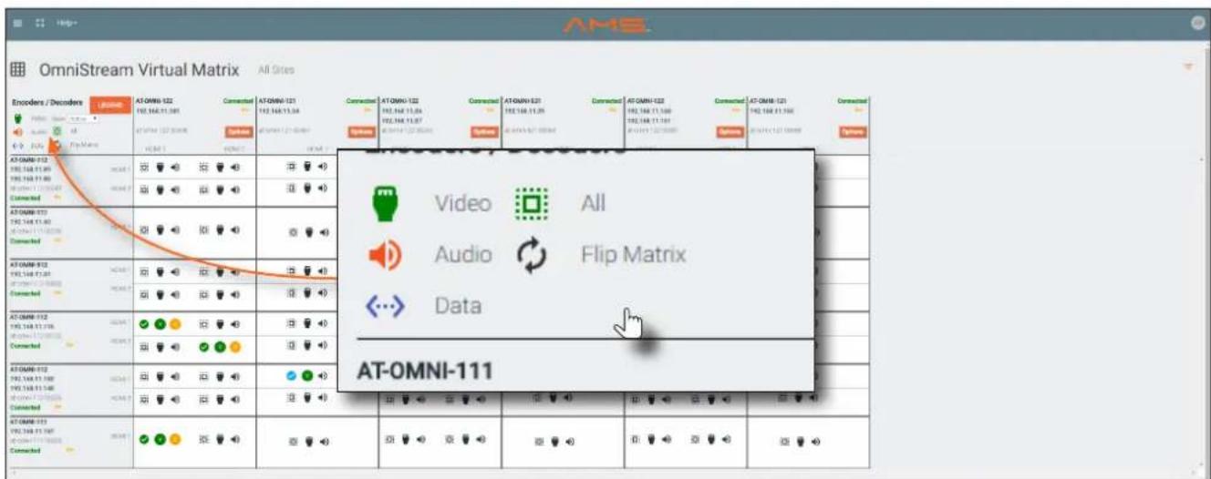 OmniStream Virtual Matrix All Gates Encoders / Decoders Location AT-OMNI-122 192.168.71.081 Connected AT-OMNI-121 192.168.71.04 Connected AT-OMNI-122 192.168.71.04 Connected AT-OMNI-121 192.168.71.035 Connected AT-OMNI-122 192.168.71.030 Connected AT-OMNI-121 192.168.71.025 Connected AT-OMNI-122 192.168.71.020 Connected AT-OMNI-121 192.168.71.015 Connected AT-OMNI-122 192.168.71.010 Connected AT-OMNI-121 192.168.71.005 Connected AT-OMNI-122 192.168.71.000 Connected AT-OMNI-121 192.168.71.005 Connected AT-OMNI-122 192.168.71.000 Connected AT-OMNI-121 192.168.71.005 Connected AT-OMNI-122 192.168.81.080 Connected AT-OMNI-073 192.168.71.080 Connected AT-OMNI-073 192.168.71.080 Connected AT-OMNI-073 192.168.71.080 Connected AT-OMNI-073 192.168.71.080 Connected AT-OMNI-073 192. 7 7 7 7 7 7 7 7 7 7 7 7 7 7 7 7 7 7 7 7 7 7 7 7 7 7 7 7 7 7 7 7 7 7 7 7 7 7 7 7 7 7 7 7 7 7 7 7 7 7 5 5 5 5 5 5 5 5 5 5 5 5 5 5 5 5 5 5 5 5 5 5 5 5 5 5 5 5 5 5 5 5 5 5 5 5 5 5 5 5 5 5 5 5 5 5 5 5 5 5 3 3 3 3 3 3 3 3 3 3 3 3 3 3 3 3 3 3