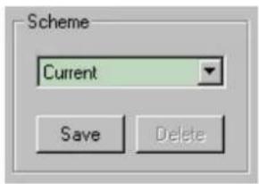 Scheme Current Save Delete