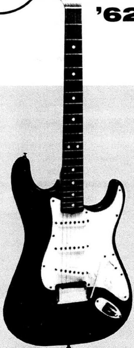 FENDER '62 Stratocaster Vintage Series - '62 stratocaster - 1