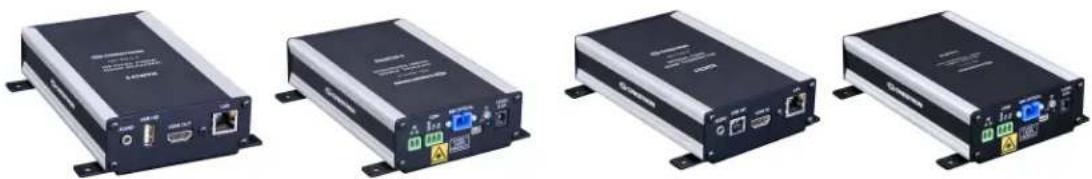 Crestron HD-EXT3-C-B - HDMI Over Fiber Extenders - 2