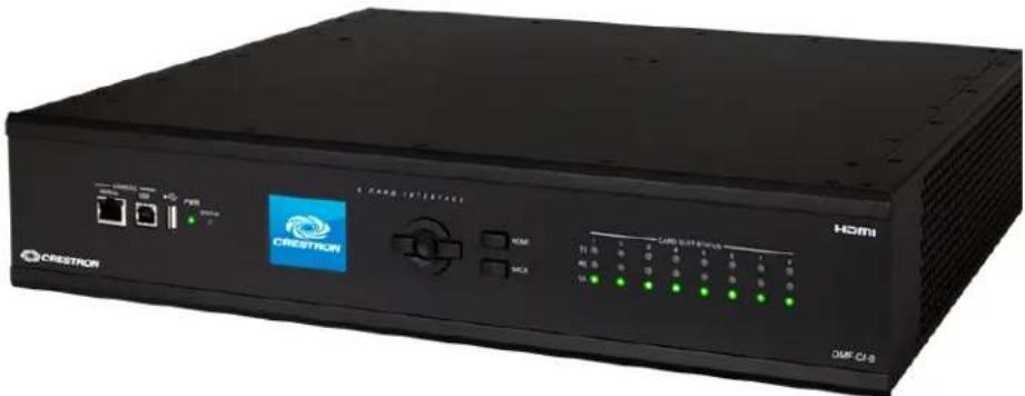 Crestron HD-EXT3-C-B - DMF-CI-8 Fiber Card Chassis - 1