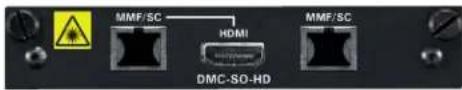 MMF/SC HDMI MMF/SC DMC-SD-HD
