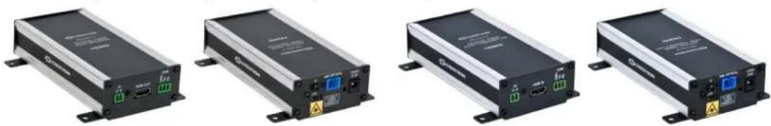 Crestron HD-EXT3-C-B - HDMI Over Fiber Extenders - 1