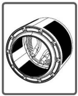 BUSH WMDF814B - Drum - 1