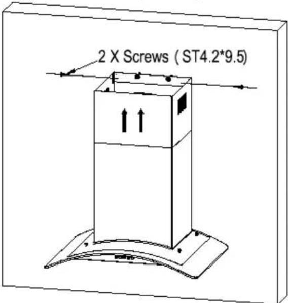 2 X Screws ( ST4.2*9.5 )