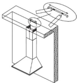 Technical line drawing of a mechanical assembly with no visible text or symbols